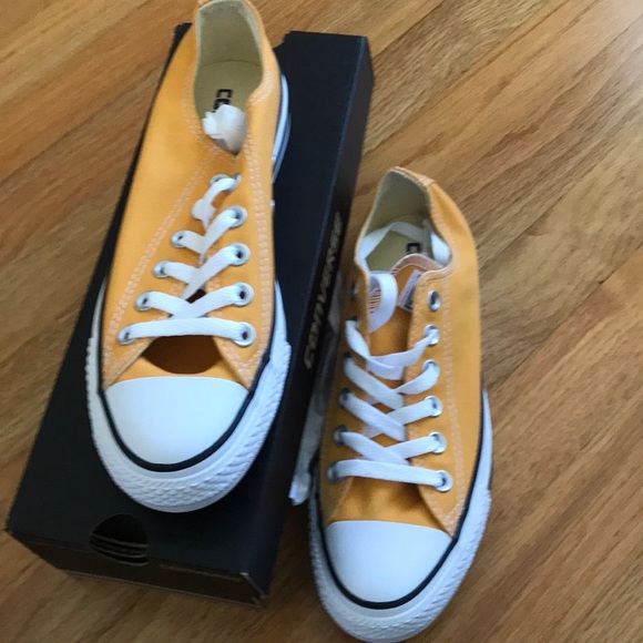 Converse Shoes - NEW Converse sneakers - yellow/solar orange color